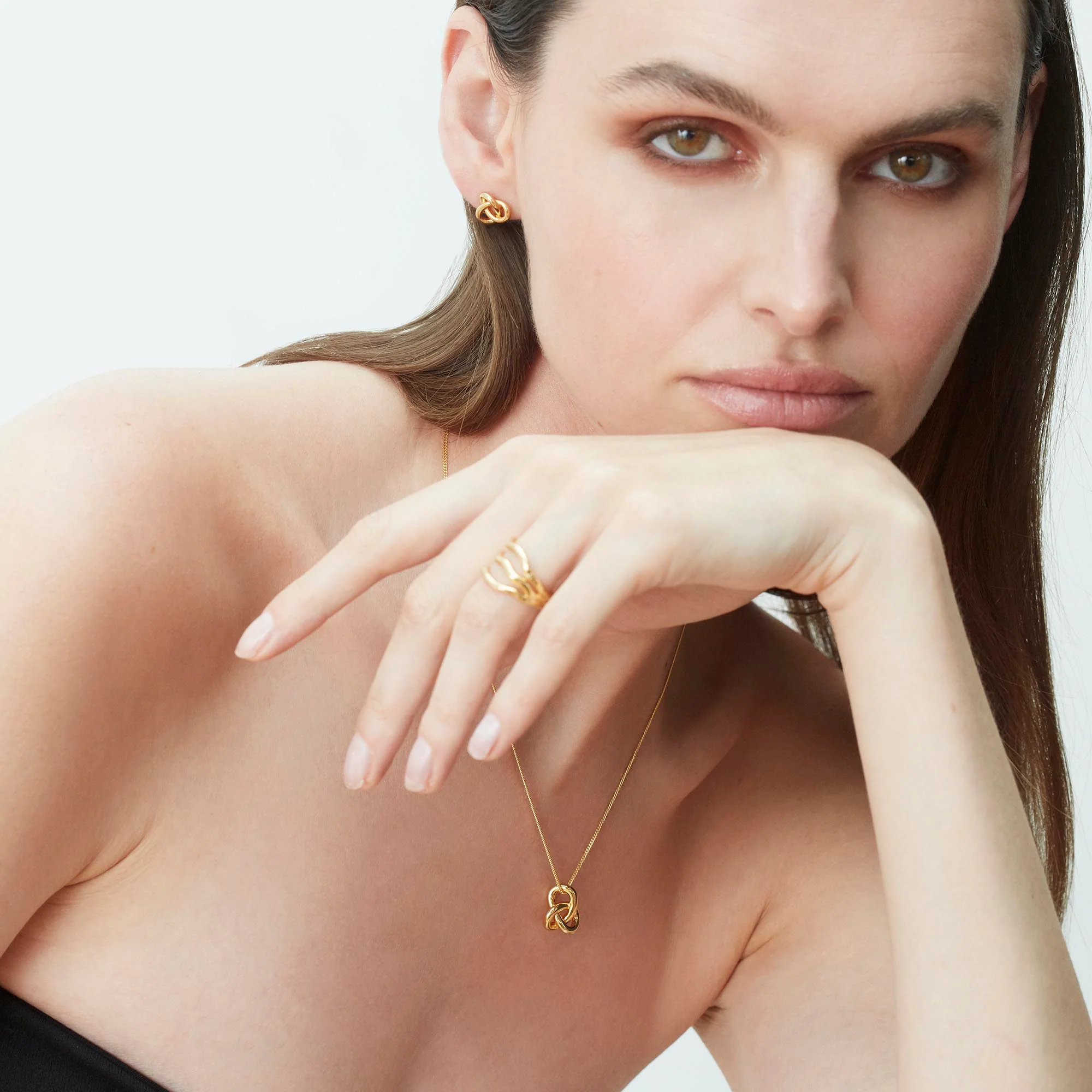 Amara Necklace Silver - Image 3