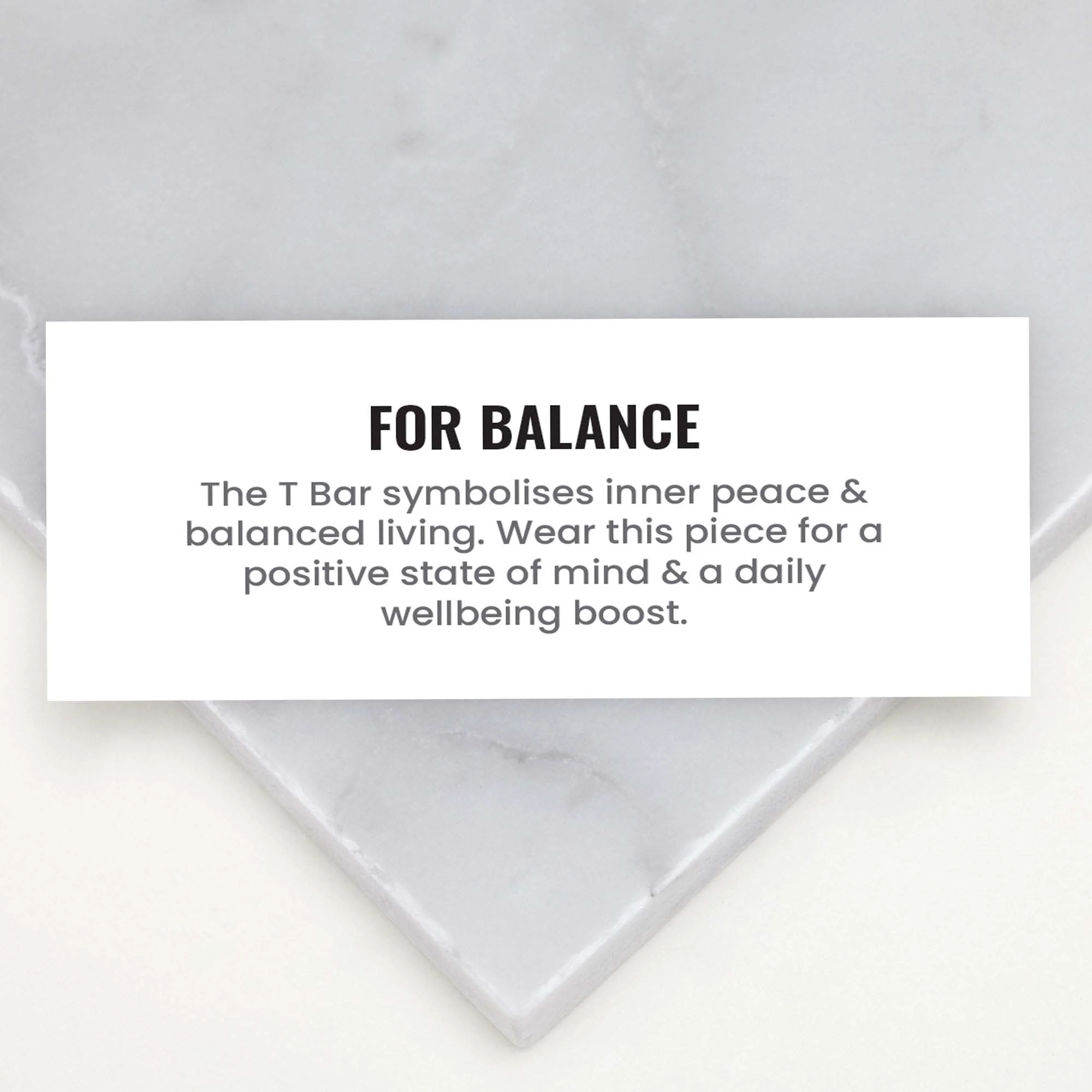 T Bar Stud Earrings Gold - Image 4