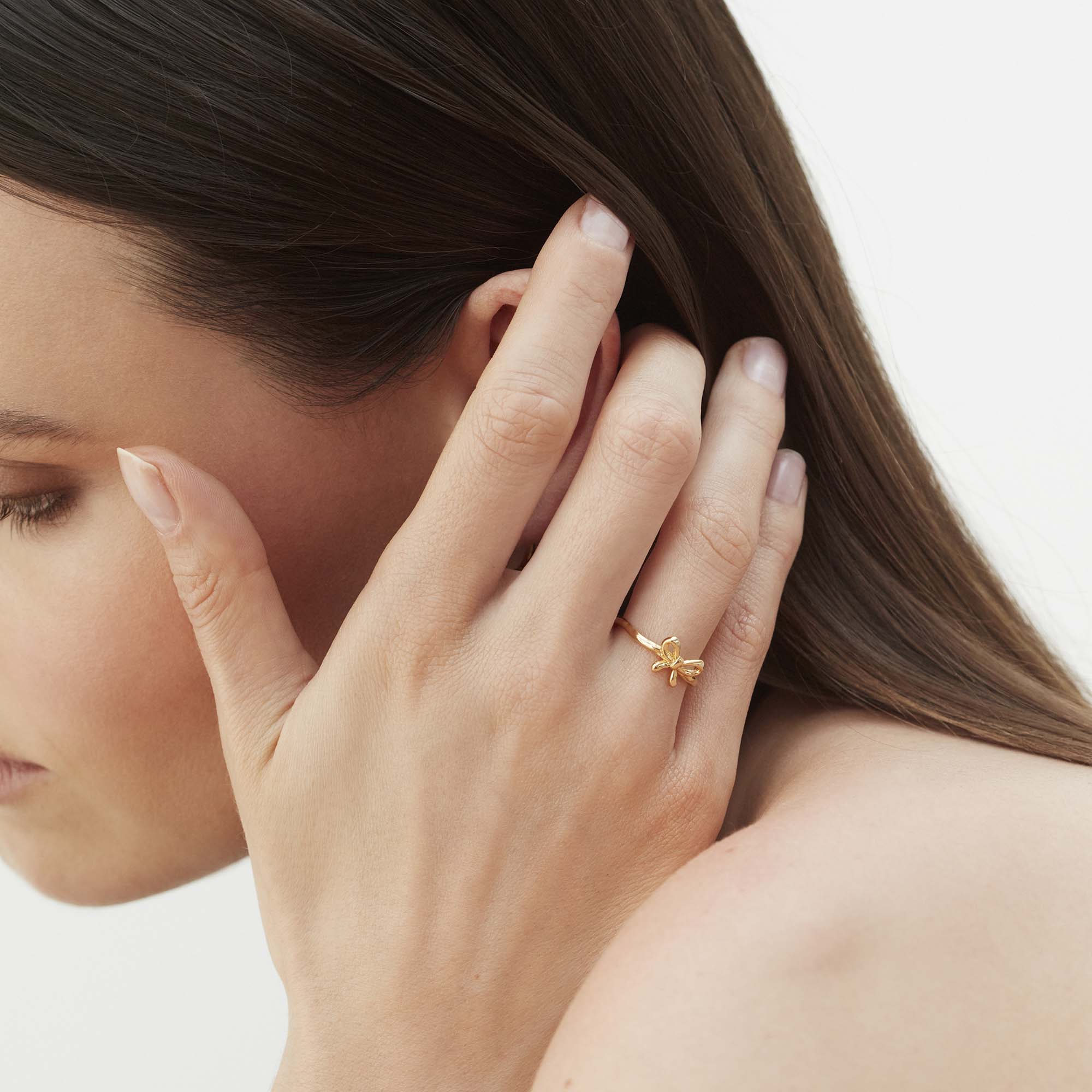 Bow Ring Gold - Image 5