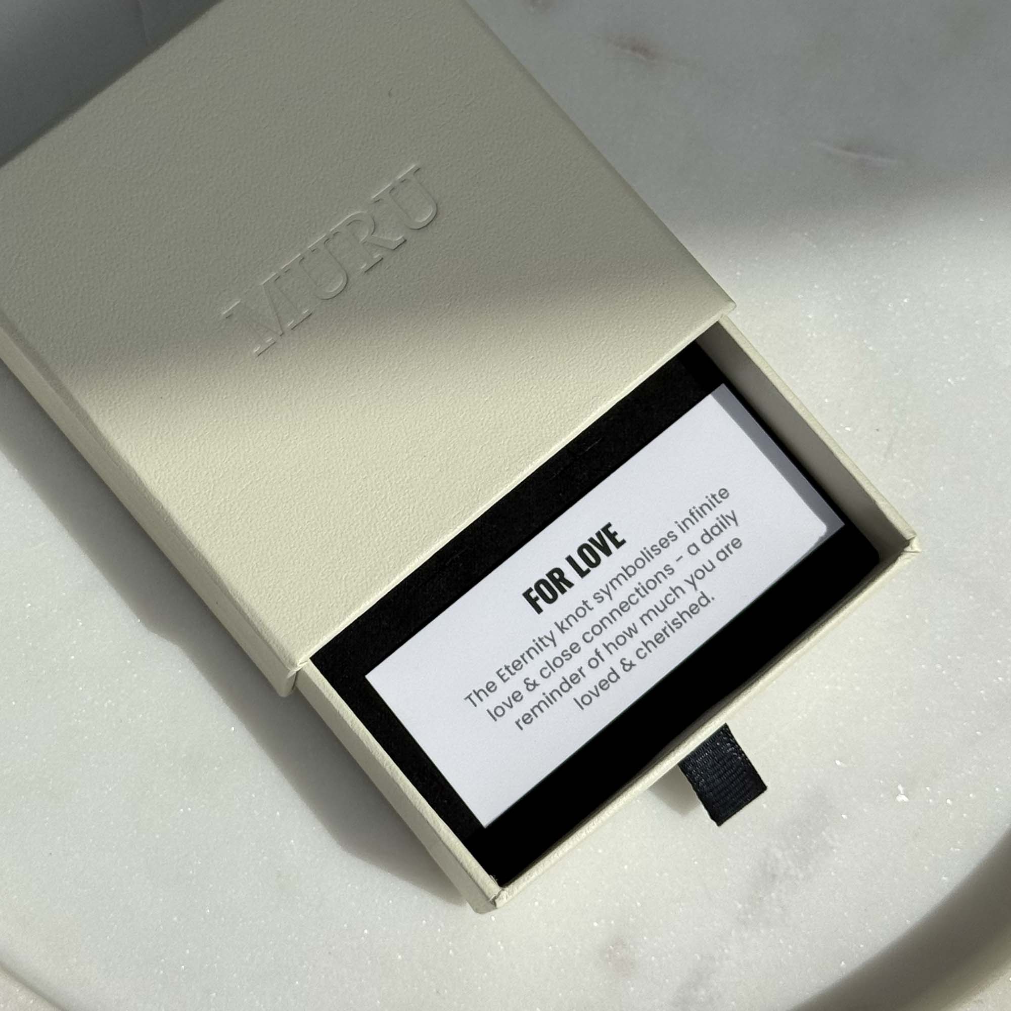 Eternity Knot Hoops Silver - Image 5