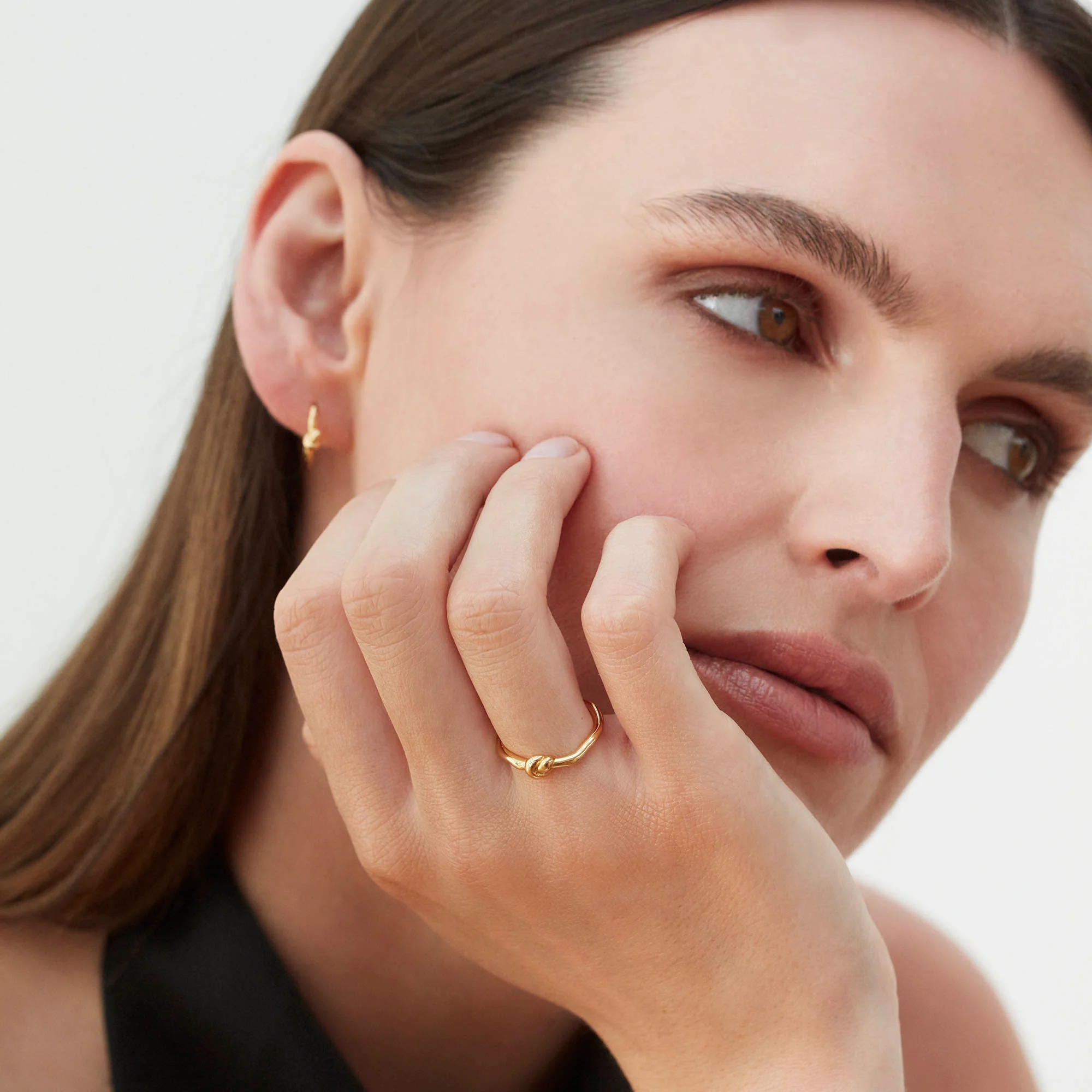 Eternity Knot Ring Silver - Image 3