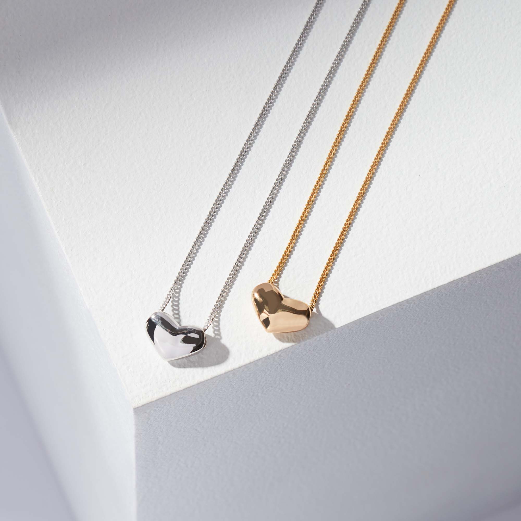 Silver Heart Necklace - Image 3