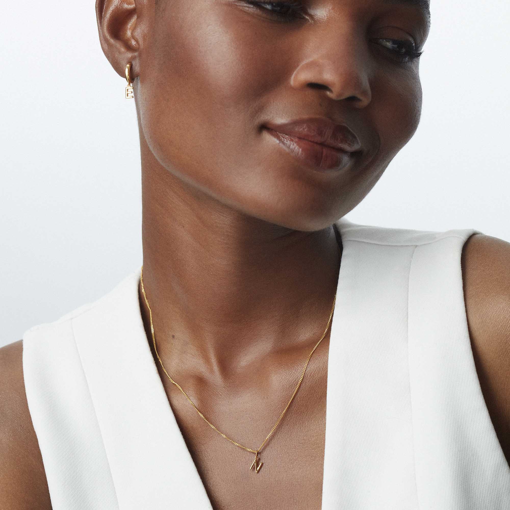 Little Love Letter Necklace Gold - Image 4