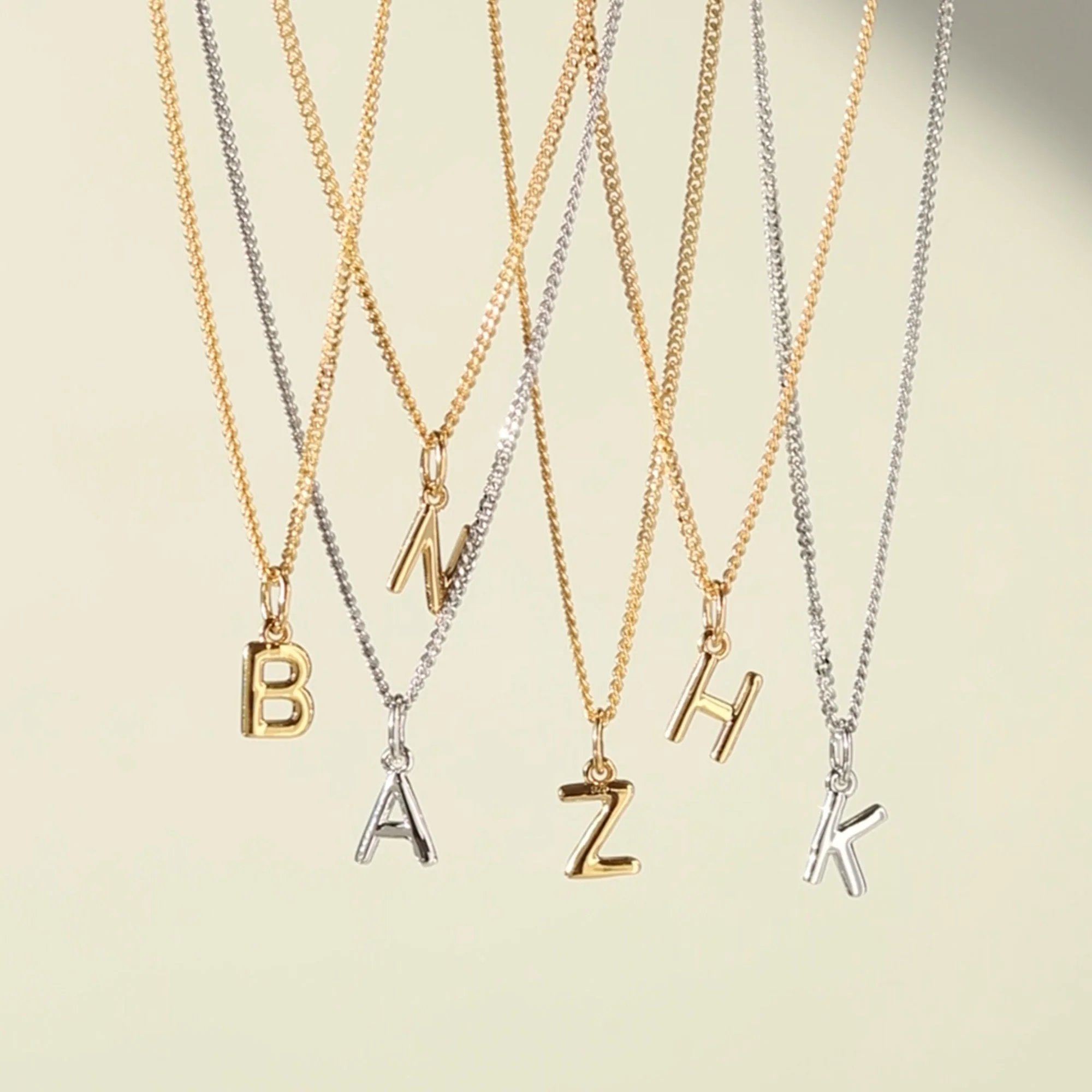 Little Love Letter Necklace Gold - Image 7