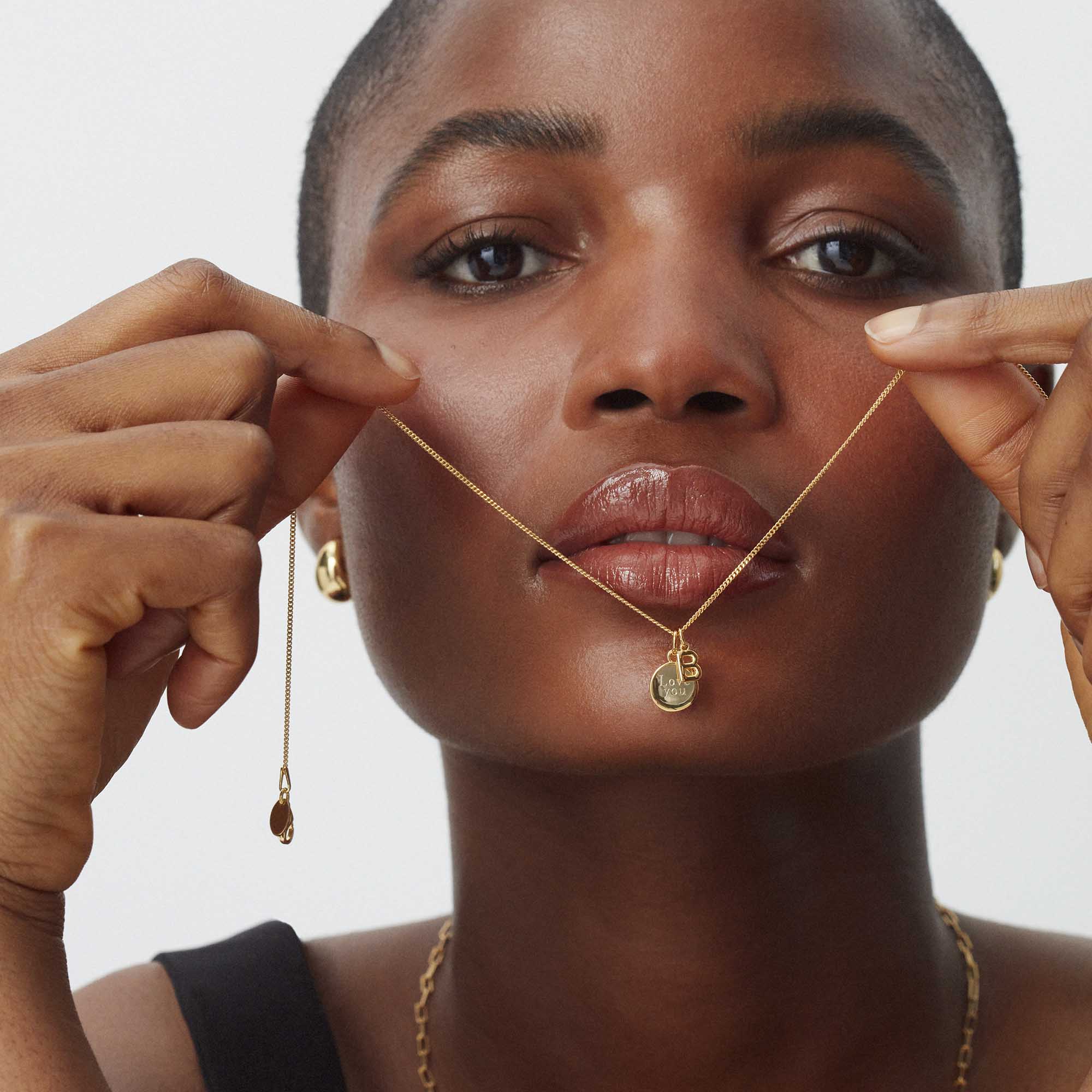 Little Love Letter Pendant Silver - Image 4