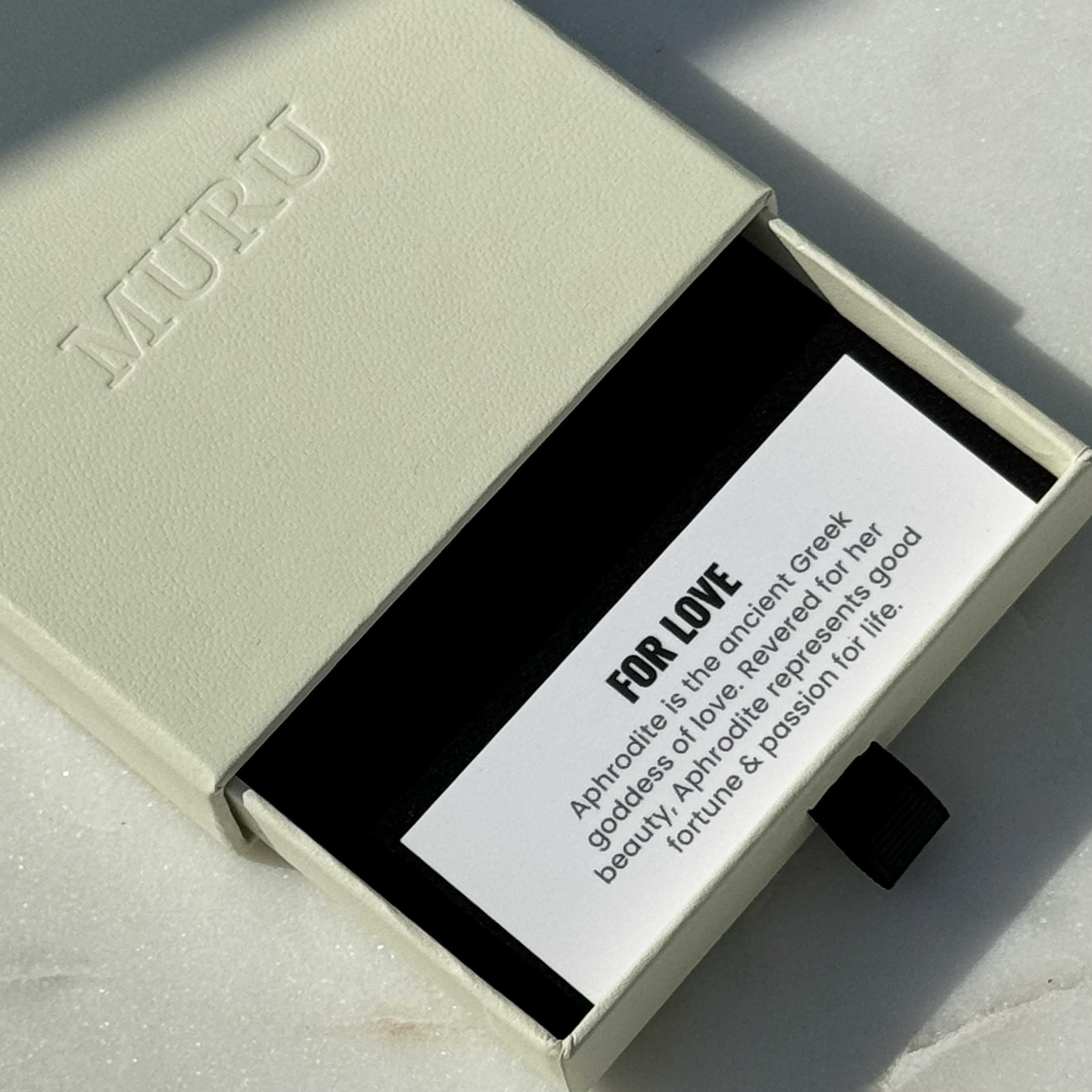 Aphrodite Coin Necklace in Silver With Bead Chain - Image 5