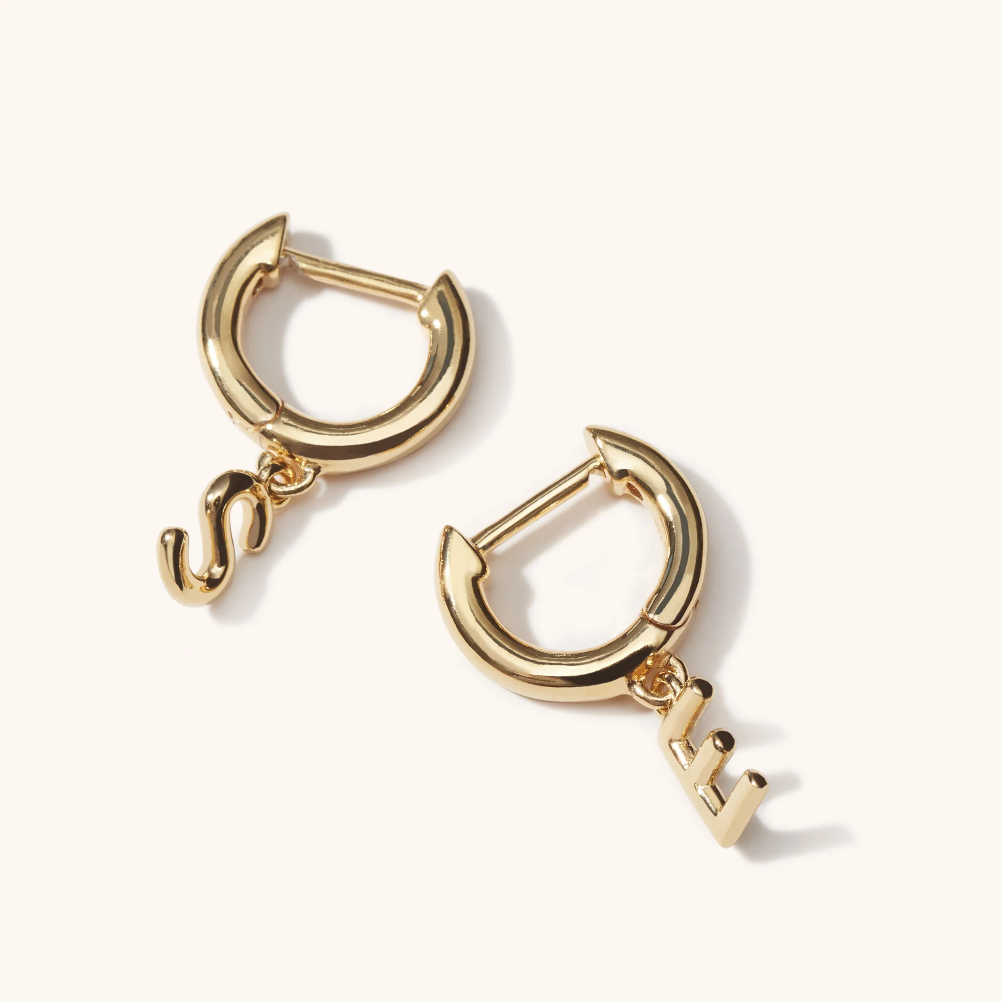 Love Letter Hoops Gold - Image 3