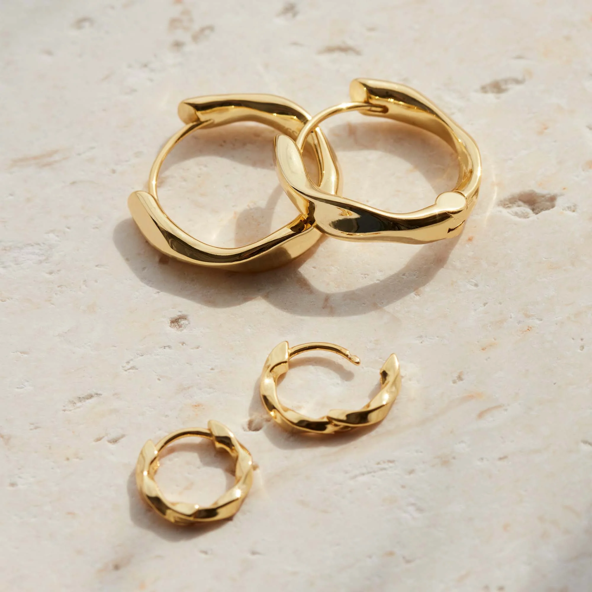 Mini Karma Hoops Gold - Image 4