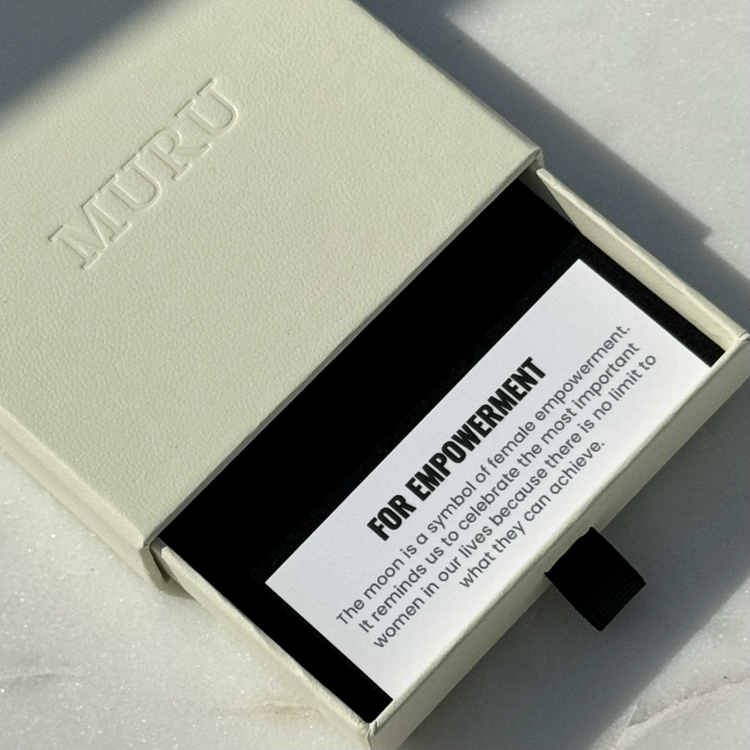 Personalised Moon Bracelet Gold - Image 5