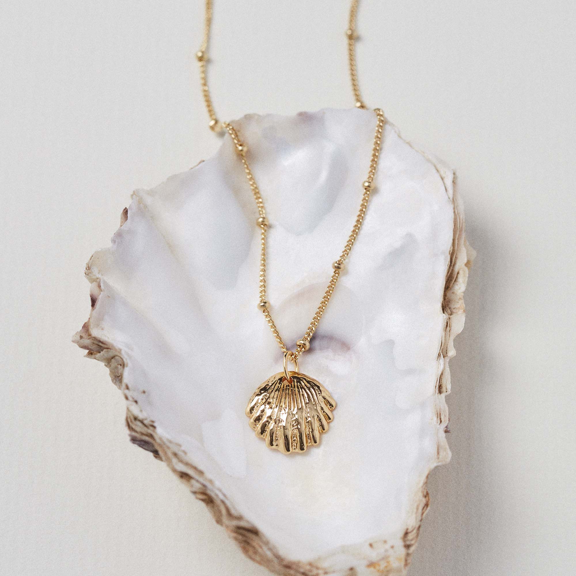 Shell Necklace Silver - Image 5