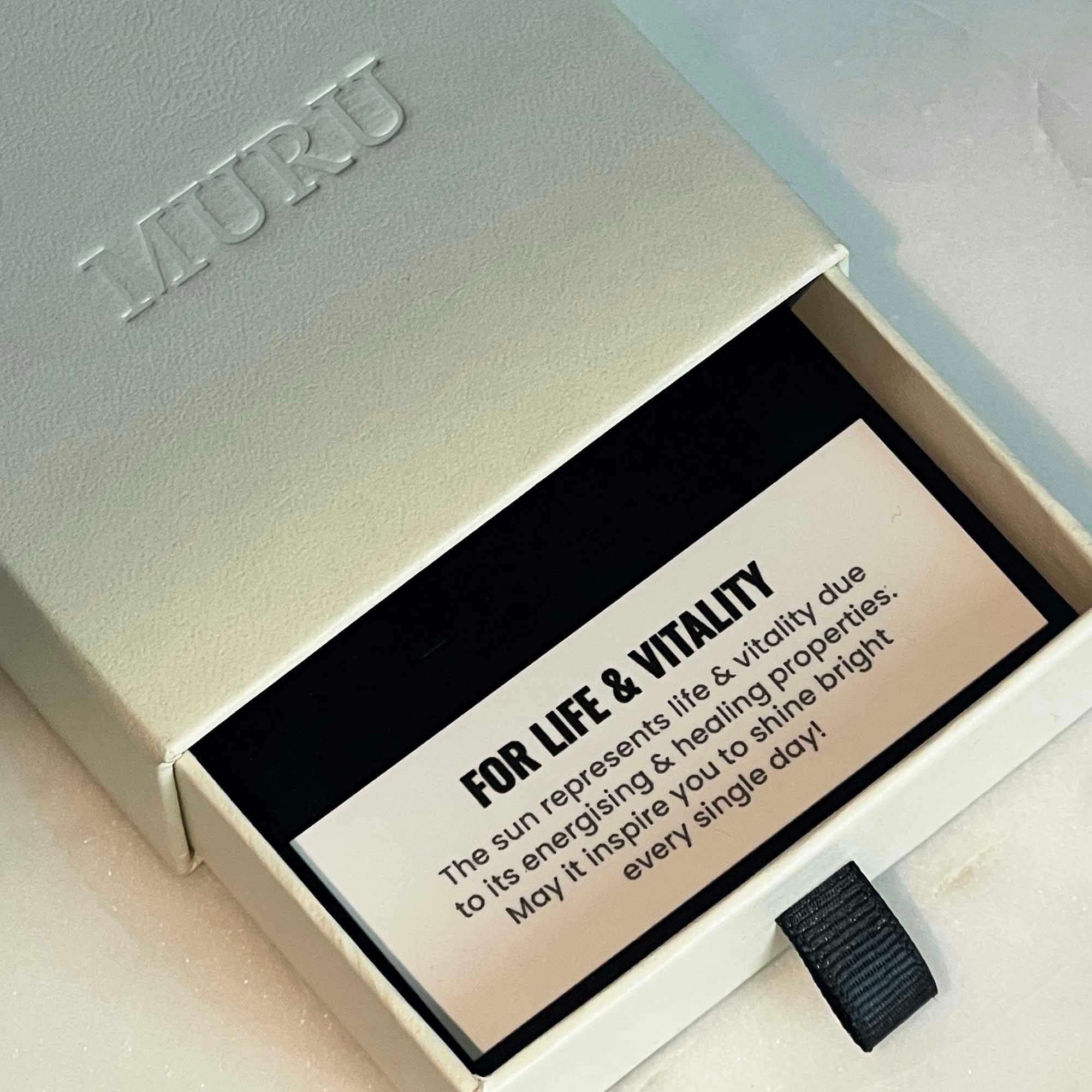 Mini Sun Cord Necklace Silver - Image 5